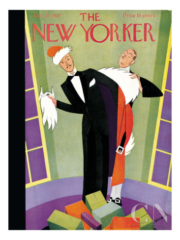 The New Yorker, Dec. 24, 1927. Andre de Schaub.